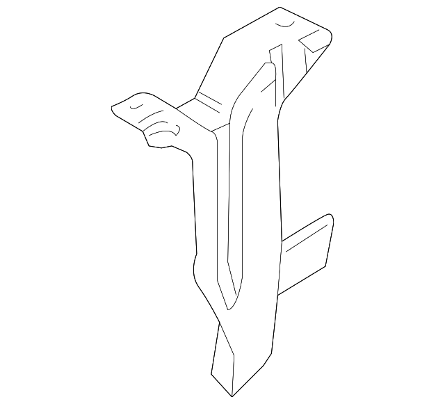 KRN000020 Деталь SIDE SHIELD, RIGHT