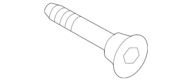 -W716977-S439 Деталь SEAT BELT ASSY BOLT, RIGHT