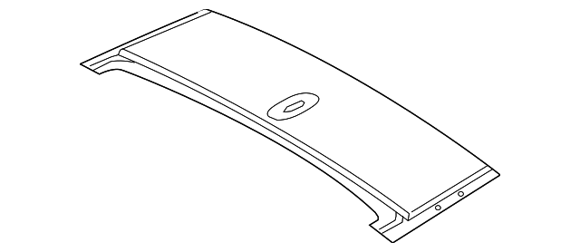LR037207 Деталь ROOF PANEL