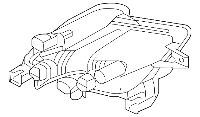 T2R11334 Деталь FOG LAMP, LEFT