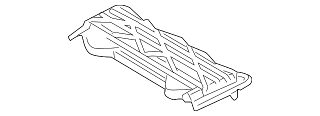 8A8Z19B735A Деталь EVAPORATOR CASE COVER