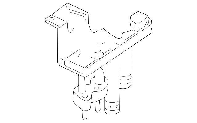 8A8Z-19A614-A Деталь RETURN HOSE RETAINER