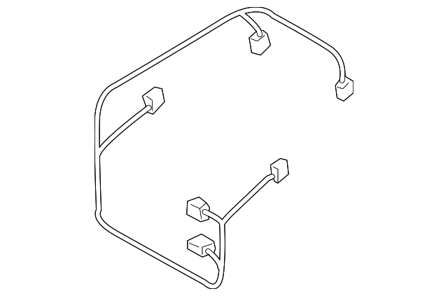 955-612-354-00 Деталь WIRE HARNESS