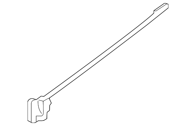 30787745 Деталь WEATHERSTRIP, RIGHT