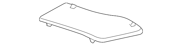 C2C32500 Деталь COWL GRILLE COVER, RIGHT