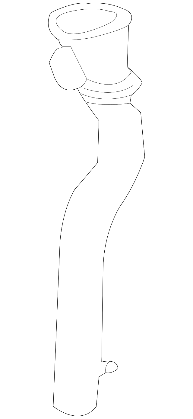 C2C4961 Деталь DRAIN TUBE, LEFT