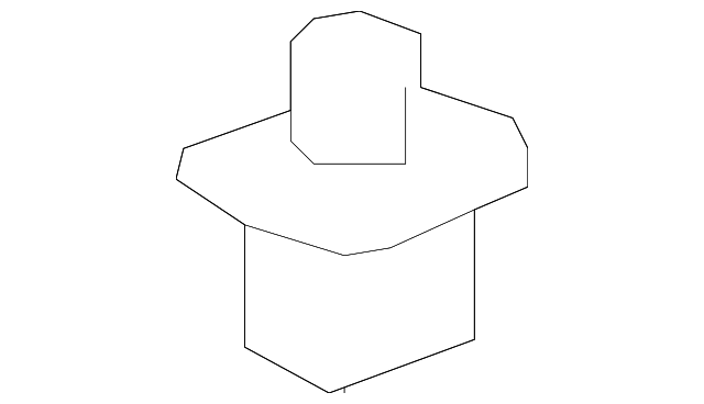 30793385 Деталь BRAKE HOSE CLIP, LEFT