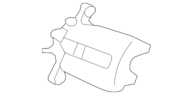 8603722 Деталь CALIPER, LEFT