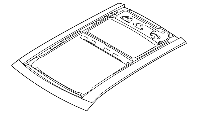AE9Z-7450056-B Деталь ROOF PANEL