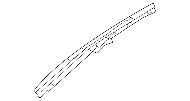 AE9Z-7451186-A Деталь ROOF RAIL, RIGHT