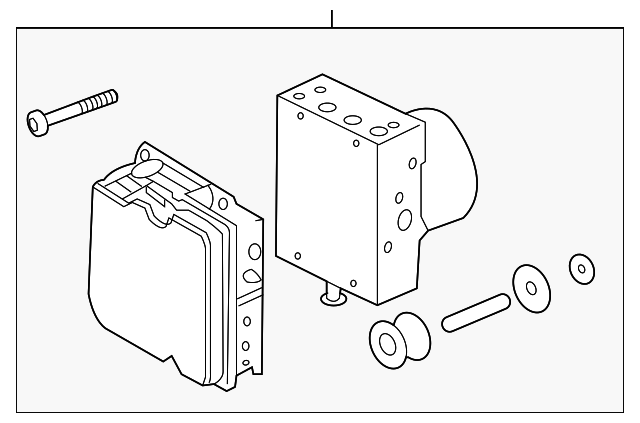 92203489 Деталь ABS CONTROL UNIT