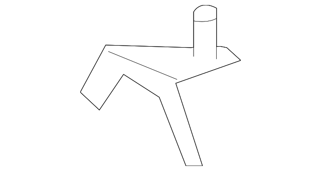 88975734 Деталь BRACKET, LEFT