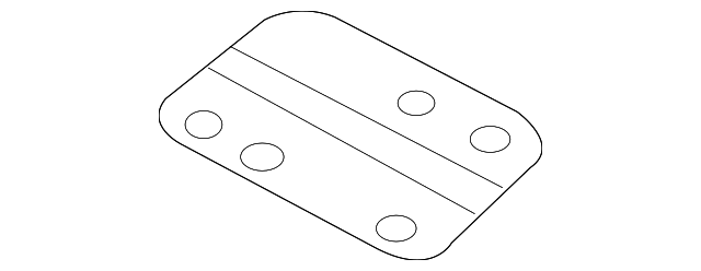 1385227 Деталь HEADER REINF BRACKET, RIGHT