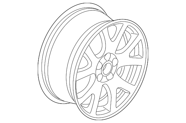 LR017276 WHEEL, ALLOY