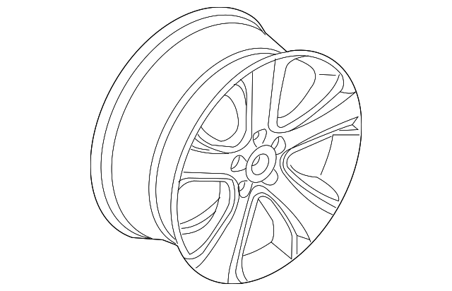 LR028938 WHEEL, ALLOY
