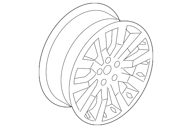 LR019336 WHEEL, ALLOY