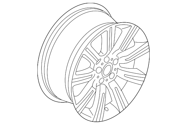 LR030787 WHEEL, ALLOY