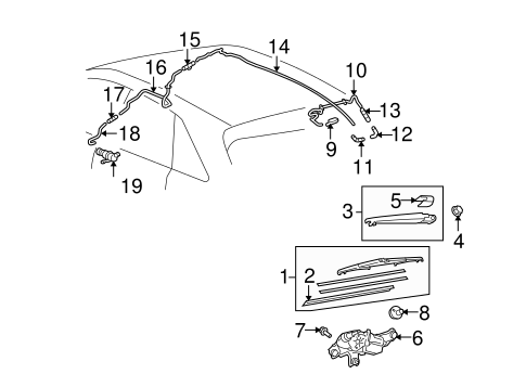 BODY/WIPER & WASHER COMPONENTS for 2015 Toyota Venza #2