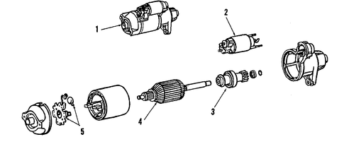 ELECTRICAL/STARTER for 2011 Toyota Yaris #3