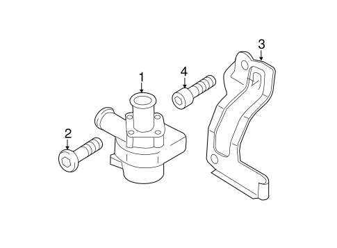 Cooling System/Water Pump for 2012 Audi TT Quattro #4