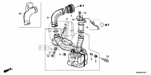 Resonator Chamber for 2012 Honda Civic #0