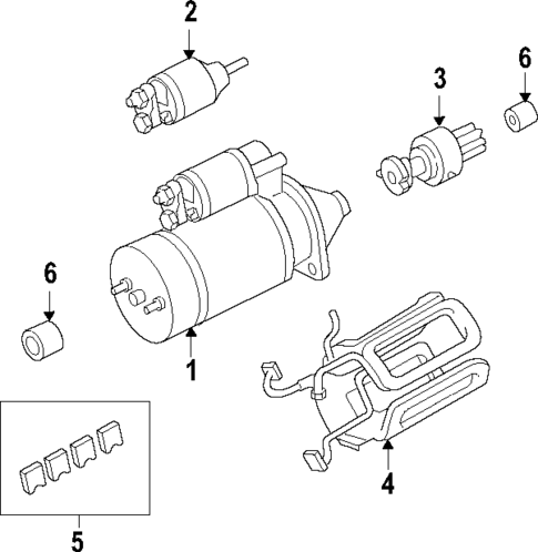 Starter for 1995 Mercedes-Benz E 320 #0