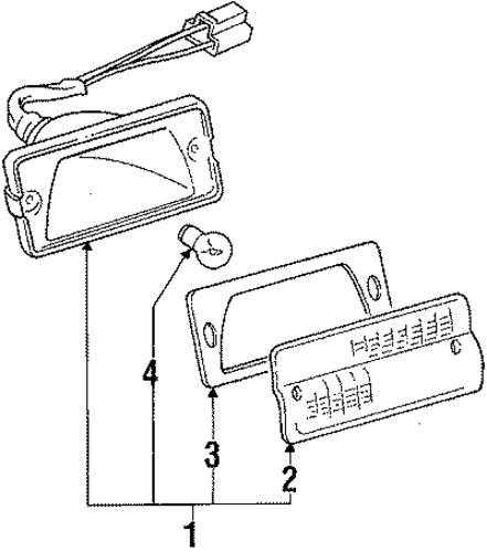 Grand Wagoneer PARK LAMPS