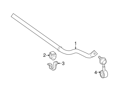 FRONT SUSPENSION/STABILIZER BAR & COMPONENTS for 2014 Toyota Tundra #1