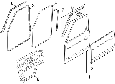 Range Rover DOOR & COMPONENTS