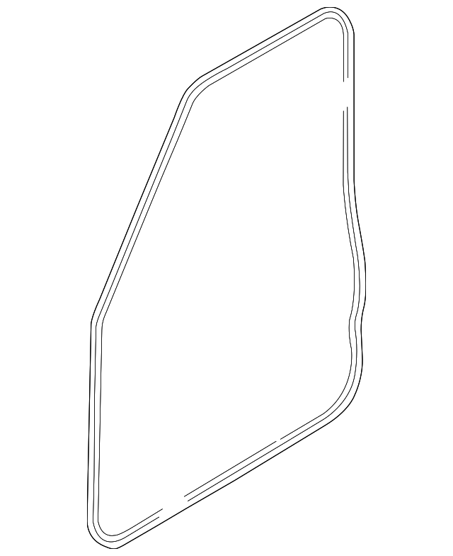 LR019646 Деталь DOOR W'STRIP, LEFT