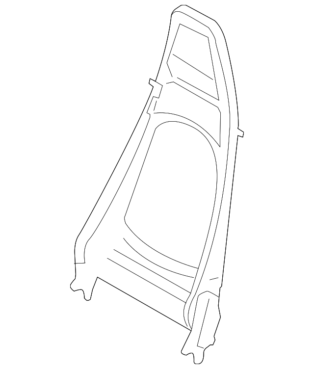 997-521-329-03 SEAT BACK FRAME, LEFT