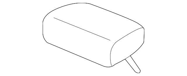 C2C41236PVJ Деталь HEADREST, CENTER