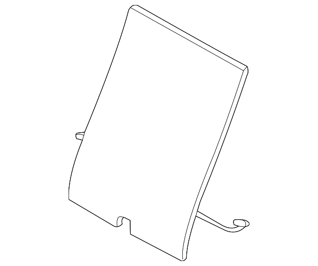 C2C40354 Деталь SEAT BACK HEATER, LEFT