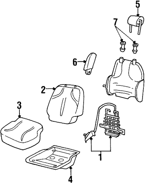 Villager SEAT COMPONENTS