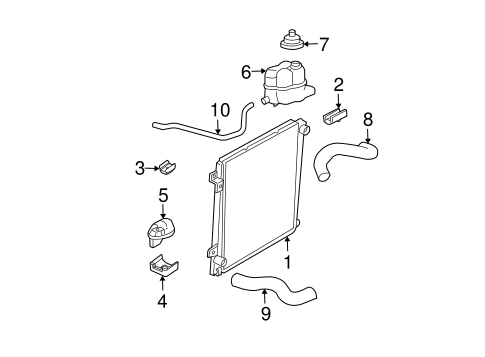 Mountaineer RADIATOR & COMPONENTS