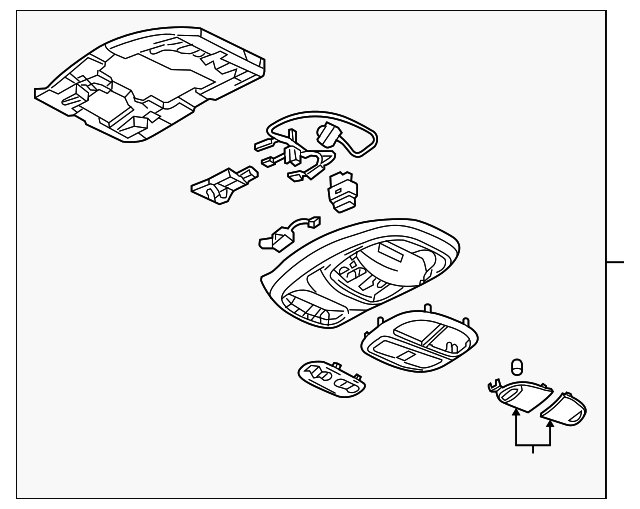 15789532 Деталь CONSOLE ASSY