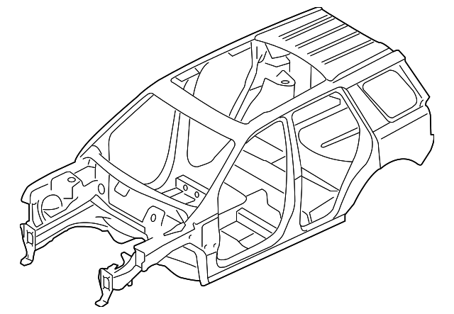 LR028441 Деталь BODY ASSY