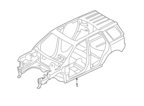 Range Rover Evoque BODY SHELL
