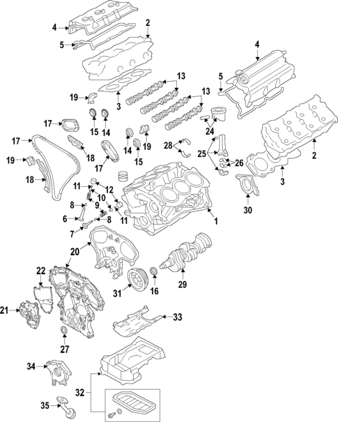 Oil Pump for 2015 Infiniti Q50 #0