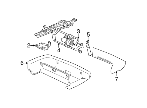 Body/Motor & Components for 2000 Ford Mustang #1