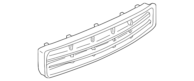 XW4Z-17B814-AA Деталь BUMPER GRILLE