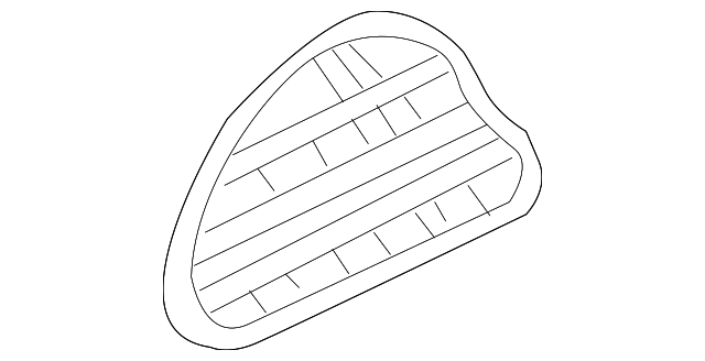 955-552-220-00-5V7 Деталь DEFROSTER GRILLE, RIGHT