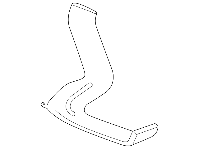 955-573-311-00 Деталь REAR DUCT, LEFT