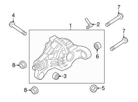 Cayenne AXLE & DIFFERENTIAL