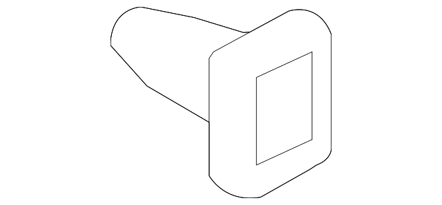YS4Z7446002AAB Деталь SIDE TRIM RETAINER