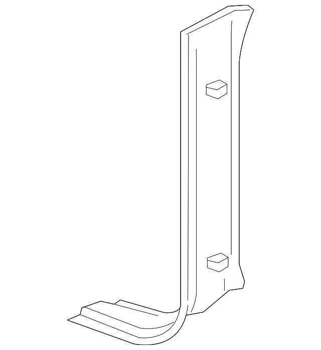 YS4Z7440454BAC Деталь SIDE PANEL, RIGHT