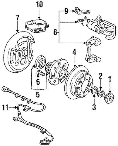 Sensor Assembly, R Rear Sensor Assembly, R Rear