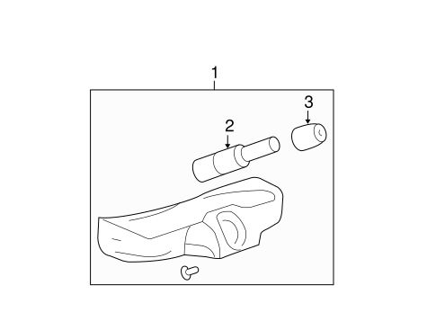 Malibu TIRE PRESSURE MONITOR COMPONENTS