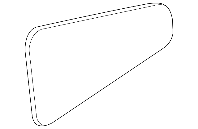4R3Z-6329711-AA Деталь QTR GLASS, LEFT