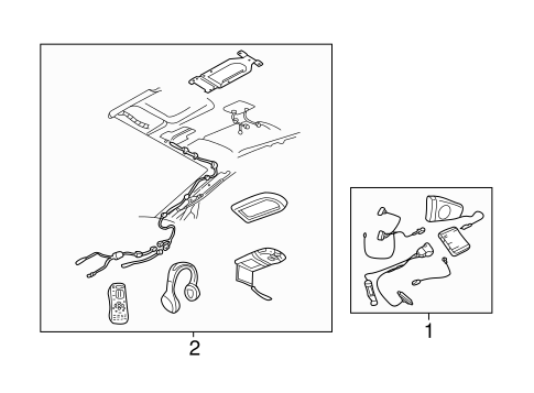 Electrical/Electrical Components for 2001 Ford Escape #2